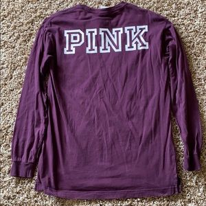 PINK long sleeve top